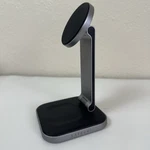 Satechi In Wireless Charger Stand 15W Iphone Airpods Dual Foldable ST-Q21FM. Fixed Price $41.95.