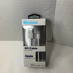 Just Wireless 4 Ft Cable Charge & Sync Made For Iphone / Ipad Ipod. Fixed Price $7.85.