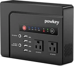 Powkey 200W Portable Power Bank With Outlet, 146WH Rechargeable A, Black. Fixed Price $113.58.