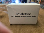 Brookstone 3-IN-1 Magnetic Wireless Charging Station-new Box. Fixed Price $20.00.