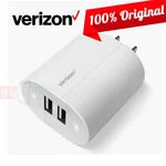 Original Verizon Wall Charger With Dual Usb White Adapter For Iphone Galaxy Ipad. Fixed Price $11.95.