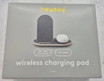 Qi 2-IN-1 Wireless Charger Heyday Night Gray. Fixed Price $8.10.