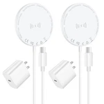 Apple Mfi Certified Magsafe Charger 15W Magnetic Wireless Iph.... Fixed Price $30.53.