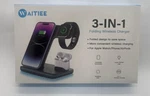 Waitiee Wireless 3 Fast Charging Station For Apple Devices 15W- White. Fixed Price $17.00.