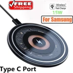 For Samsung Galaxy S25 Ultra + Wireless Charger Fast Charging Pad. Fixed Price $14.99.