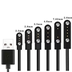 2-PIN Universal Usb Data Charging Cable Magnetic Charger For Smart Watch 2.84MM. Fixed Price $5.99.