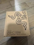 Razer Usb-c 130W Gan Charger: 4 Ports Super Fast Charging For Laptops White. Fixed Price $130.00.