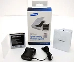 New Genuine Samsung Galaxy S4 External White Battery Charger Dock Micro-usb Oem. Fixed Price $14.20.