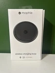 Mophie Wireless Charging Base 7.5W Qi Pad For Iphone W/ Power Adapter Open Box. Fixed Price $10.00.