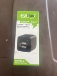 Hottips Wall Charger With Dual Usb Ports 12 Watt & 5 2.4AMP New. Fixed Price $10.75.