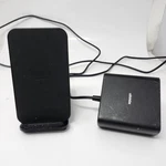 Ubio Labs 2-IN-1 Wireless Charging Stand For Phones & True Earbuds. Fixed Price $14.99.