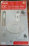 Tzumi Dc 1 Amp Car Charger With 6FT. Micro-usb Cable, Adapter Included (new). Fixed Price $5.90.