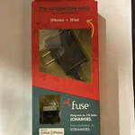 Fuse Wall Charger Black 30-PIN For Iphone Ipod Charging Cable Model 06939. Fixed Price $6.00.