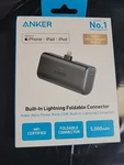 Anker A1645H11-1 621 Power Bank Built-in Connector 12W Black Iteration. Fixed Price $19.99.