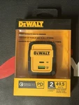 Dewalt DXMA1310851 2-PORT Pd Charger Quick 3.0 Type-c Usb-a 100V-240V. Fixed Price $14.99.