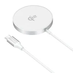 Magnetic Wireless Charger 15W QI2, Pad Magsafe Iphone,samsung - White. Fixed Price $16.99.