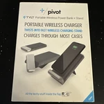 Tylt Pivot 5000MAH Portable Wireless Charger Powerbank. Fixed Price $17.99.