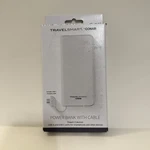 Travel Smart By Conair 10000MAH Power Bank With Charging Cable. Fixed Price $14.99.