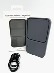 Samsung 15W Duo Wireless Charger Pad Fast 2 Devices Black. Fixed Price $18.19.