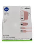 Belkin Micro Usb Car Vehicle Wall Head Charger Kit Rose Gold Samsung Lg. Fixed Price $9.97.