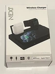 Next 10W 4-IN-1 Wireless Charger Charging Station Iphone/apple Watch Open Box. Fixed Price $13.45.