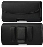 Slim Fit Leather Horizontal Belt Clip Loop Case Pouch Holster To Lg Phones. Fixed Price $16.95.