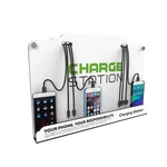 Wall Mounted Cell Phone Charging Station High Speed Cables With 8 Ports Appli.... Fixed Price $217.00.