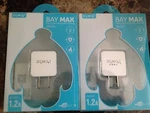 Lot Of Single Usb Lighted Ac Wall Charger Adapter Iphone Ipod Bay Max New 2PC. Fixed Price $6.99.