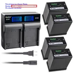 Kastar Decoded Battery Ac Lcd Dual Rapid For Canon BP-A60 Eos C200. Fixed Price $252.99.