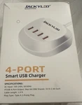Jackyled Usb Charger Hub Quick 3.0 Ports 4' Cord. Fixed Price $14.99.