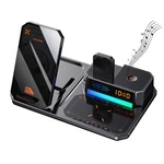 6 Wireless Charging Dock Speaker Night Light For Iphone 12-17 Iwatch Airpod. Fixed Price $49.27.