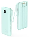 Vrurc Portable Charger 20000MAH, Built-in Cables Fast Charging Power Bank, Pd.... Fixed Price $43.27.