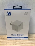 Just Wireless 1.0A/5W 1-PORT Usb-a Home Charger White. Fixed Price $10.38.