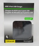 Kensington 48W 4-PORT Usb Charger Powerwhiz 2.4 Amp X Brand New. Fixed Price $34.95.