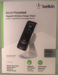 Belkin Boost Up Magnetic Portable Wireless Charger Stand Magsafe - White. Fixed Price $29.99.