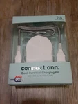 Connect Dual-port Wall Charging Kit W/ Micro-usb Cable White. Fixed Price $11.70.