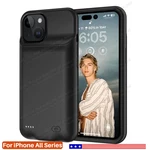 External Battery Charger Case For Iphone 11 12 13 14 15 16 Pro Power Bank Cover. Fixed Price $24.77.