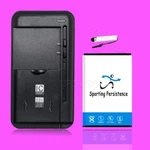 Li Ion 3020MAH Battery + Charger Stylus Fits Samsung Galaxy Player 4.3" YP-G1CWY. Fixed Price $42.56.