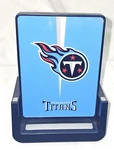 Nfl Cell Phone Wireless Charging Stand WCP4, Tennessee Titans 7.5W 10W Tn. Fixed Price $18.99.
