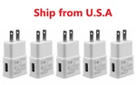 5X 2AMP Usb Wall Charger Power Adapter For Samsung Galaxy S4 S5 S6 S7 Note 3. Fixed Price $10.98.
