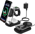 Magnetic Wireless Charging Station For Iphone, Apple Watch, Airpods Pro - Fast,. Fixed Price $46.41.