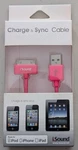 Isound Charge & Sync Cable For Ipod Iphone Ipad Pink Nib. Fixed Price $7.95.
