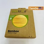 Ecoblvd 15W Bamboo Wireless Charger Fast Charging, Sustainable Design. Fixed Price $18.00.