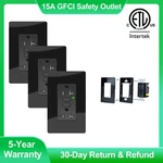 Digi 20A Amp Gfci Gfi Safety Outlet Receptacle Wall Plate For Outdoor Kitchen 3. Fixed Price $31.41.