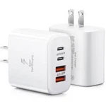 Usb Charger Block, 2-PACK 40W 4-PORT Wall Fast Charging Dual. Fixed Price $48.99.