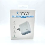 Tylt 20W Usb-c Universal Full Speed Fast Wall Charger Adapter White. Fixed Price $8.88.
