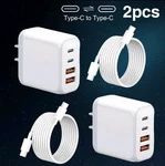 Usb Wall Fast Charger Block, 40W 4-PORT Type Charging Blocks.... Fixed Price $22.99.