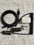 Apple Iphone Charger A1401 A1385 Belkin Car Lightning Cable Lot Of Items. Fixed Price $12.95.