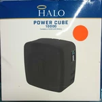 Halo Portable Phone Charger Power Cube 10000MAH, Dual Usb, Black For Parts Only. Fixed Price $12.99.
