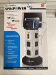 Bell & Howell Deluxe Spin Power Pro Charging Station W/8 Ac 6 Usb Outlets New. Fixed Price $59.99.